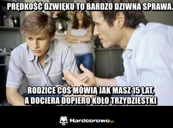 Prędkość dźwięku - 1