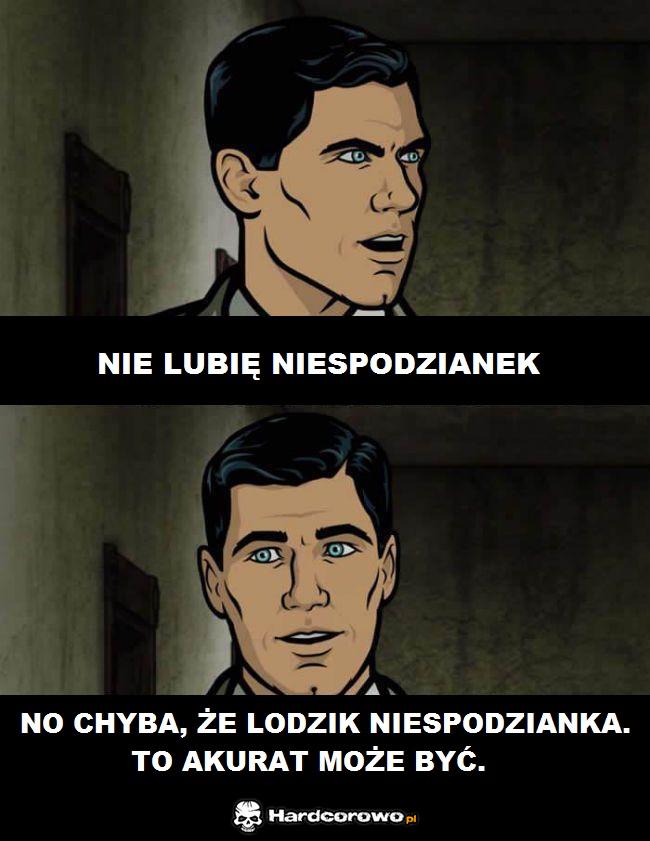 Nie lubię niespodzianek  - 1