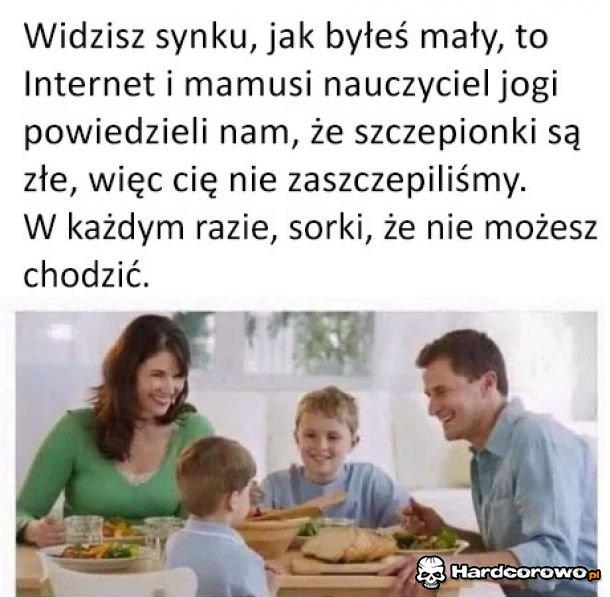 Antyszczepionkowcy tak mają - 1
