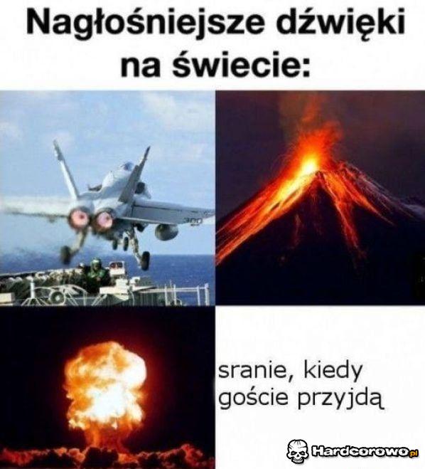 Najgłośniejsze dźwięki - 1