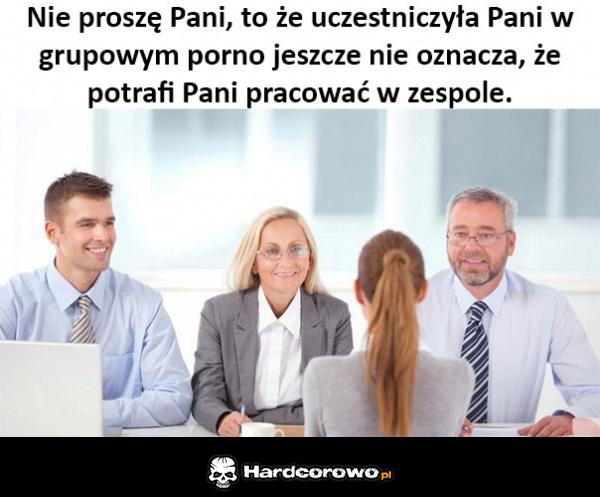 Rozmowa kwalifikacyjna - 1