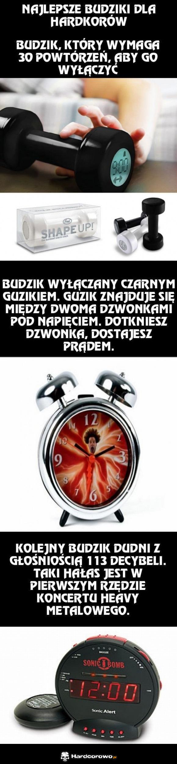 Hardcorowe budziki  - 1