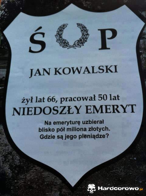 Niedoszły emeryt  - 1