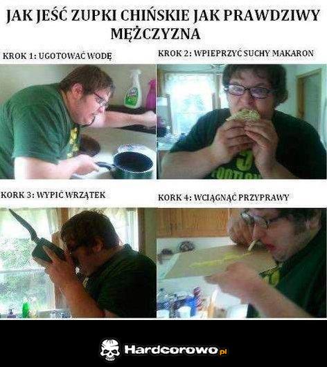 Jak jeść zupki chińskie - 1