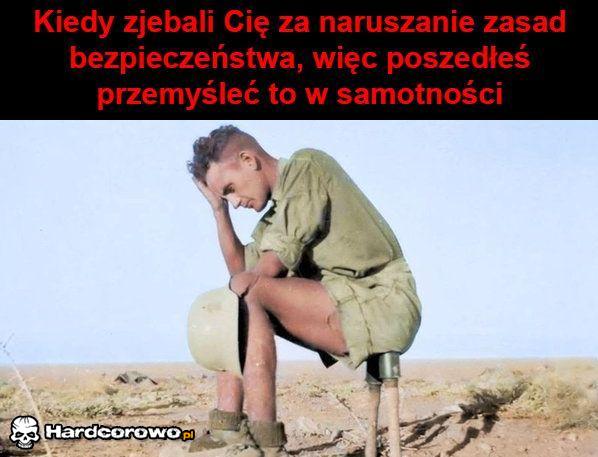 Naruszanie zasad bezpieczeństwa - 1