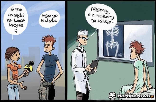 Problemy z krzyżem  - 1