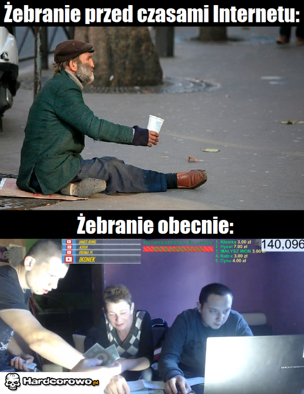 Żebranie - 1