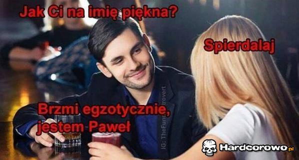 Egzotyczne imię - 1