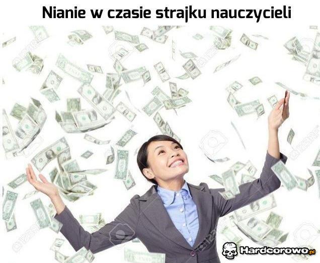 Nianie w czasie strajku nauczycieli - 1