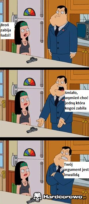 Broń zabija ludzi  - 1