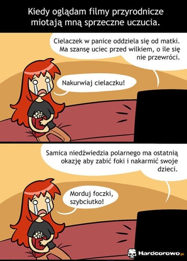 Kiedy oglądam filmy przyrodnicze - 1