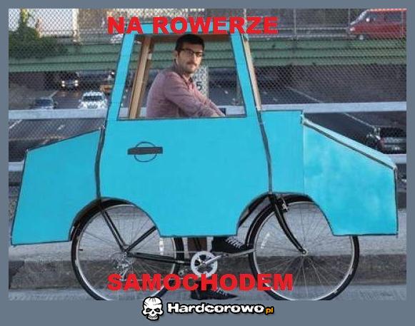 Na rowerze samochodem - 1