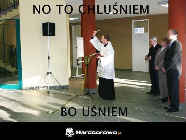 Chluśniem bo uśniem - 1