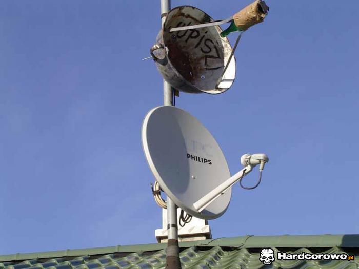 Zapasowa antena satelitarna - 1