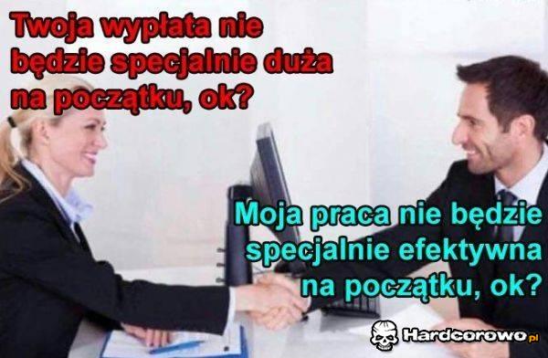 Rozmowa kwalifikacyjna - 1