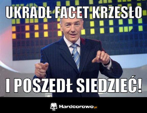 Ukradł facet krzesło - 1