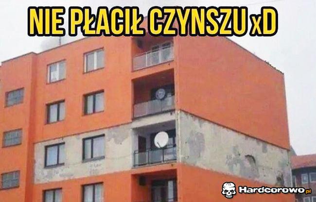 Nie płacił czynszu - 1