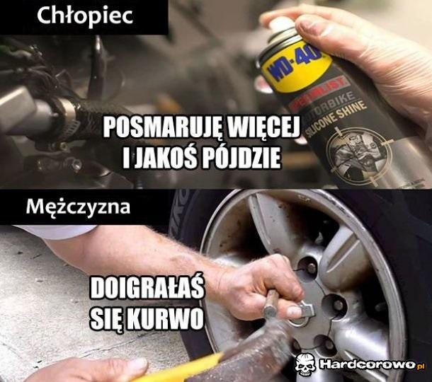 Chłopiec vs mężczyzna - 1