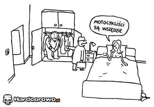 Motocykliści są wszędzie - 1