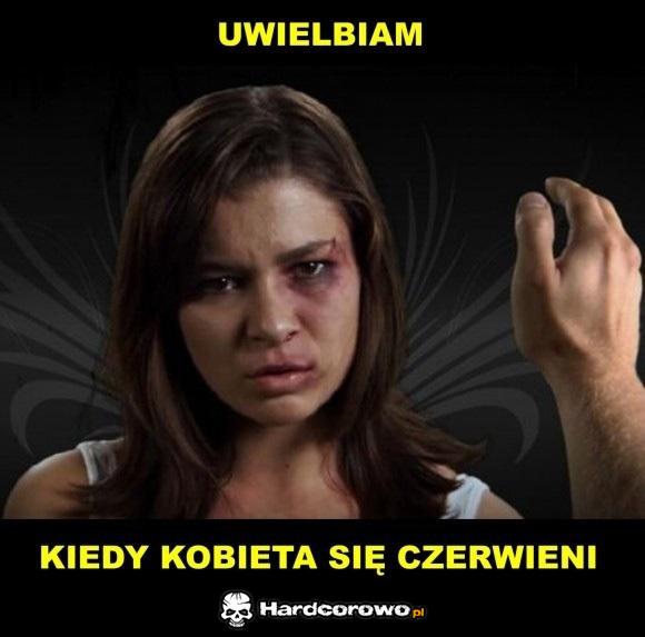 Uwielbiam kiedy kobieta się czerwieni - 1