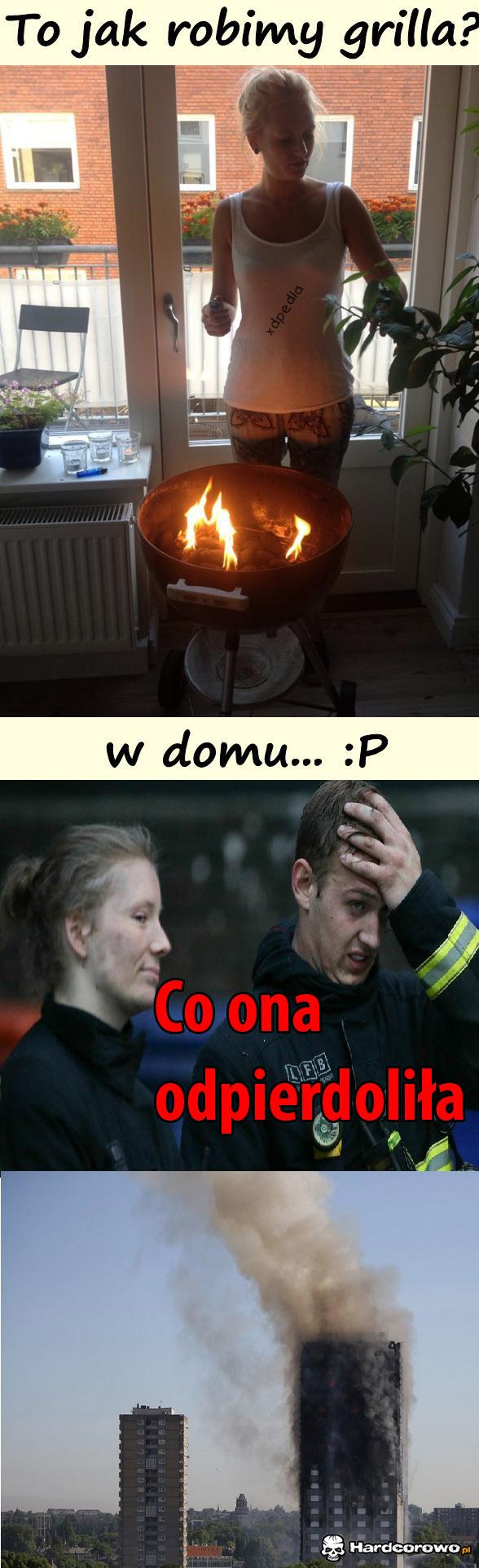 Tak kończy się grillowanie domowe - 1