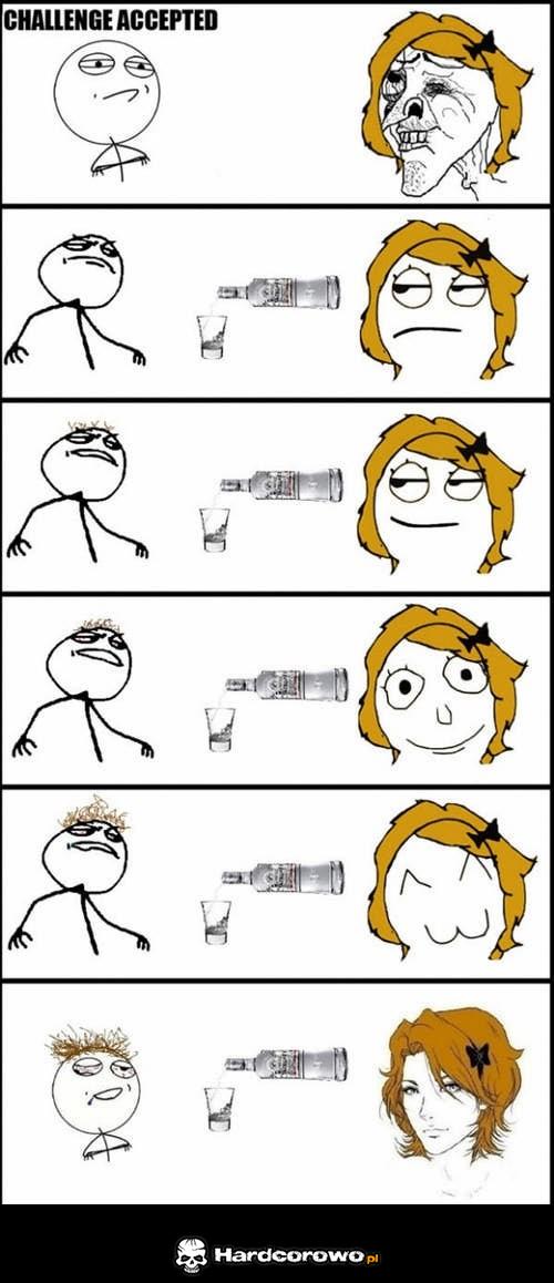 Efekt picia wódki - 1