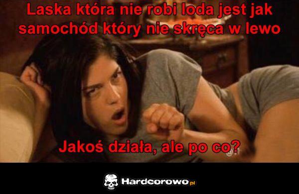 Laska która nie robi loda - 1