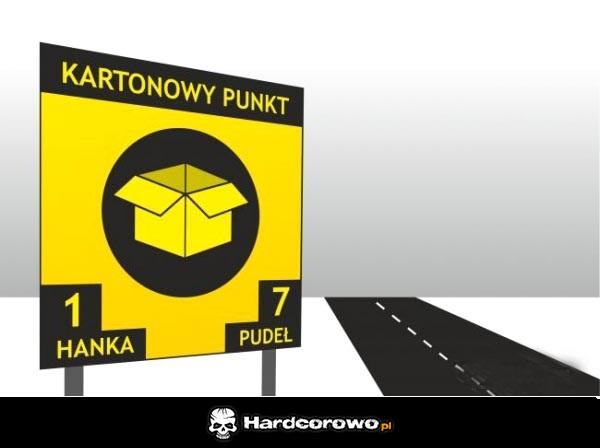 Kartonowy punkt - 1