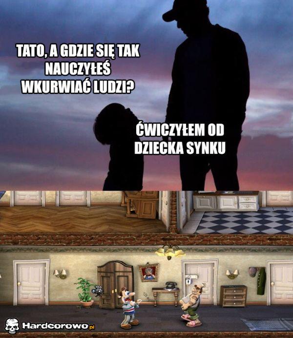 Uczony tatuś - 1