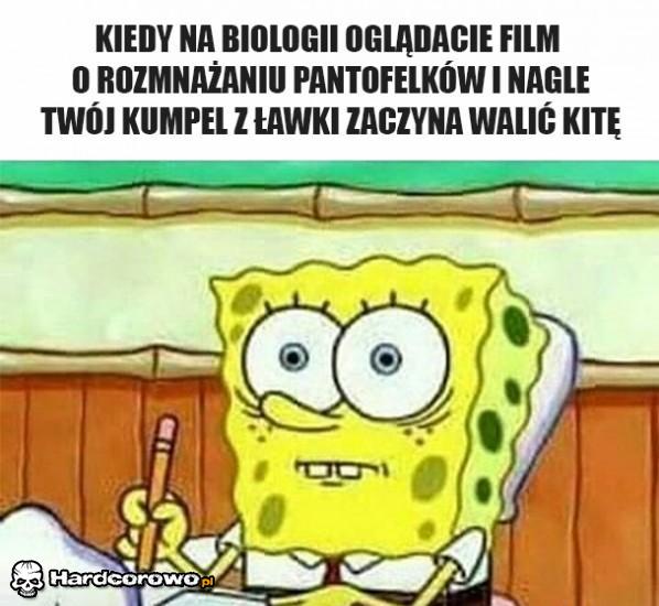 Kiedy na biologi oglądacie film - 1