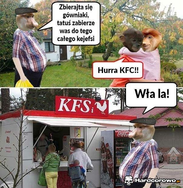 Janusz zabiera dzieciaki do KFC - 1