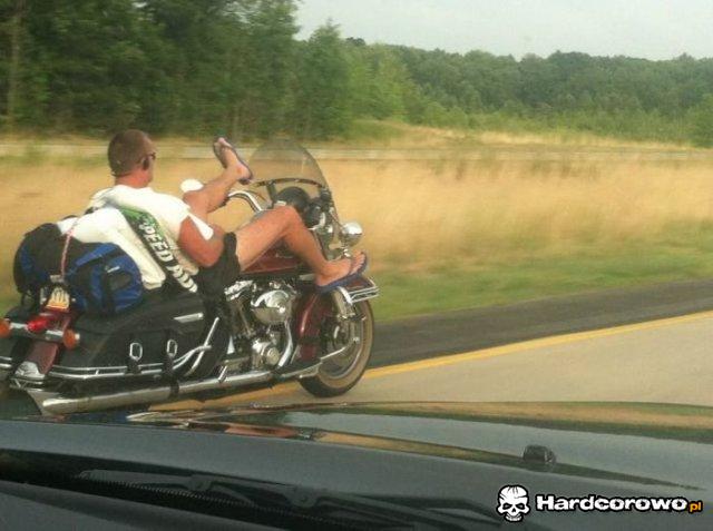 Relaks na motorze - 1