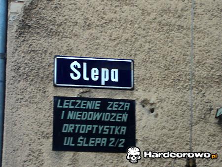 Ulica ślepa - 1