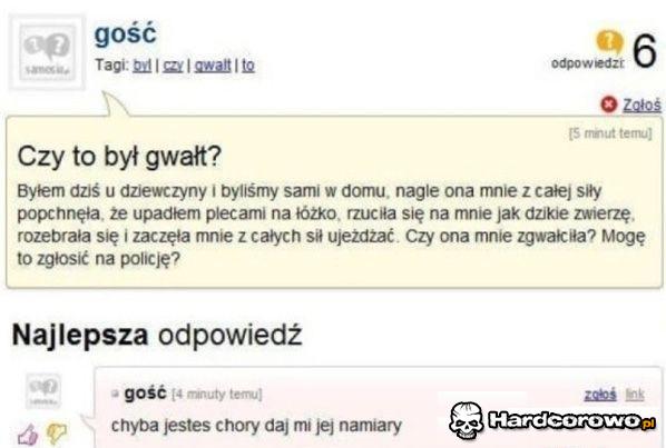 Chory gość - 1