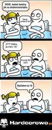 Sex a liczba lat - 1