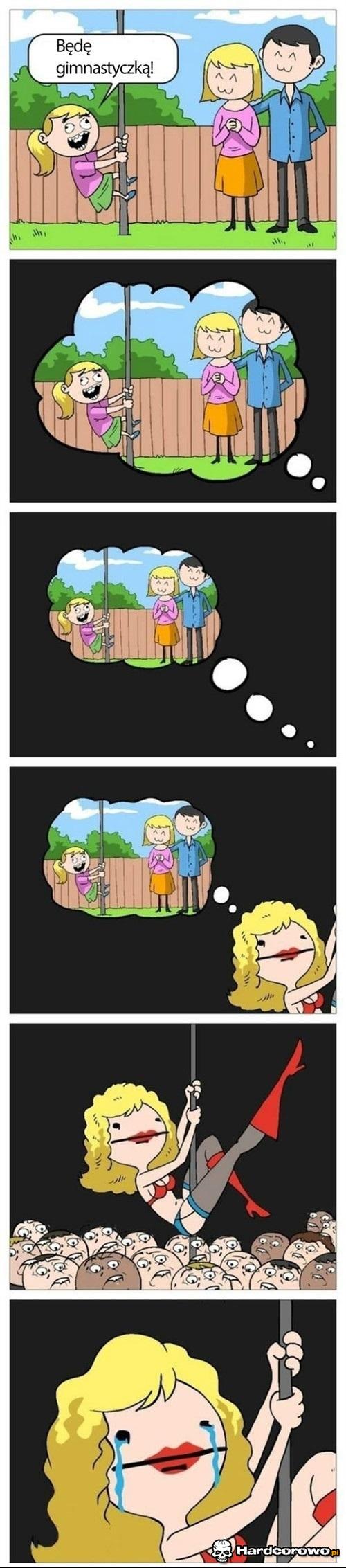 Będę gimnastyczzką - 1