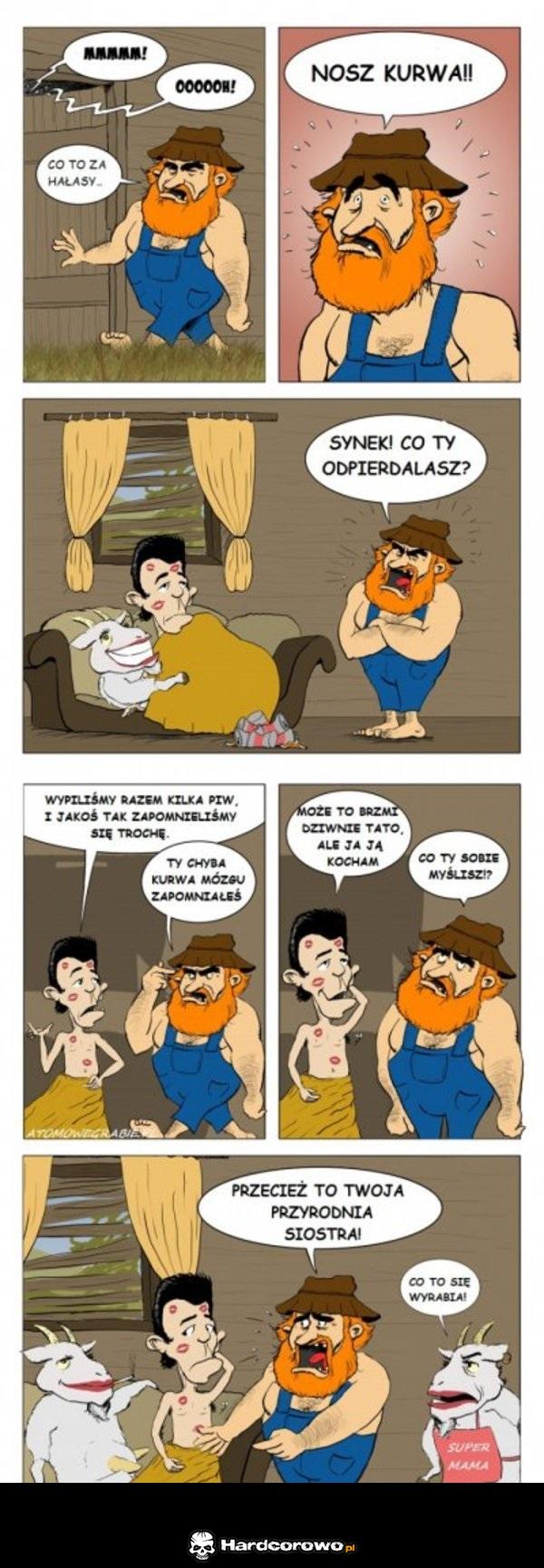 Niezręczna sytuacja u ciapatych - 1