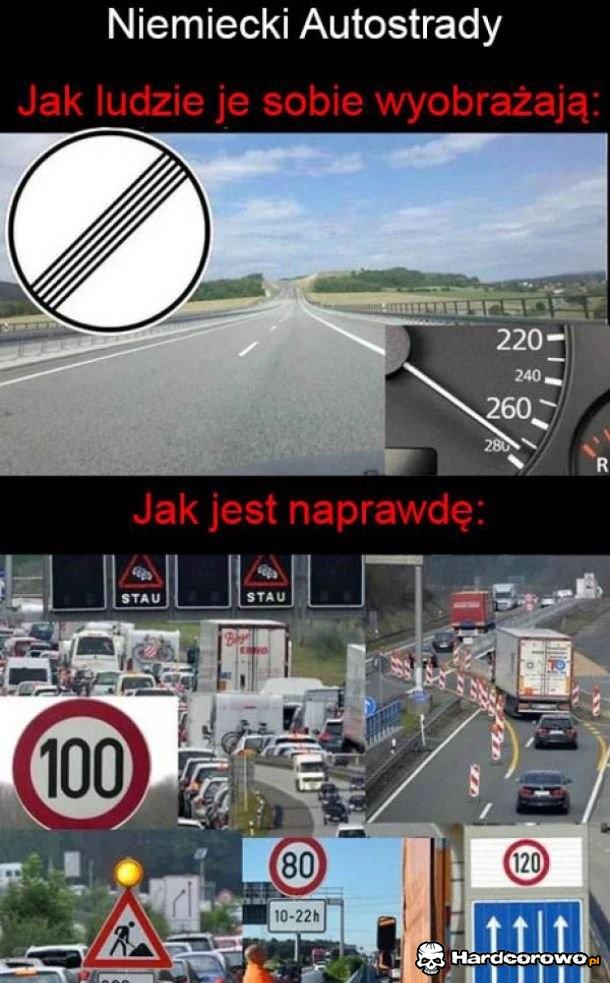 Niemieckie autostrady - 1