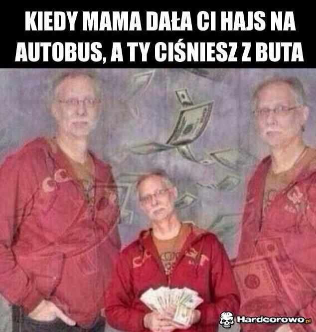 Kiedy mama da hajsy na autobus - 1