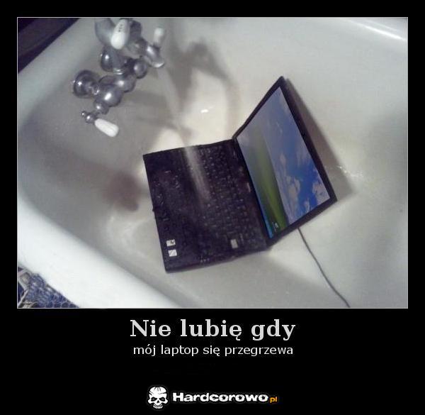 Przegrzany laptop - 1