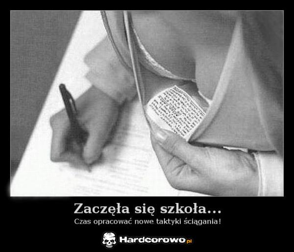 Zaczęła się szkoła  - 1