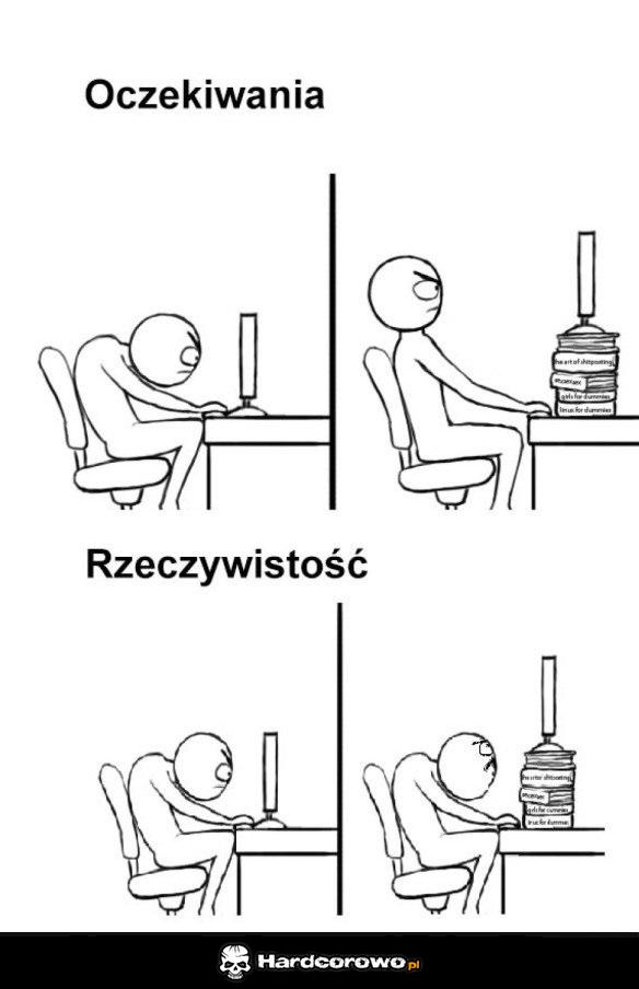 Oczekiwania a rzeczywistość - 1