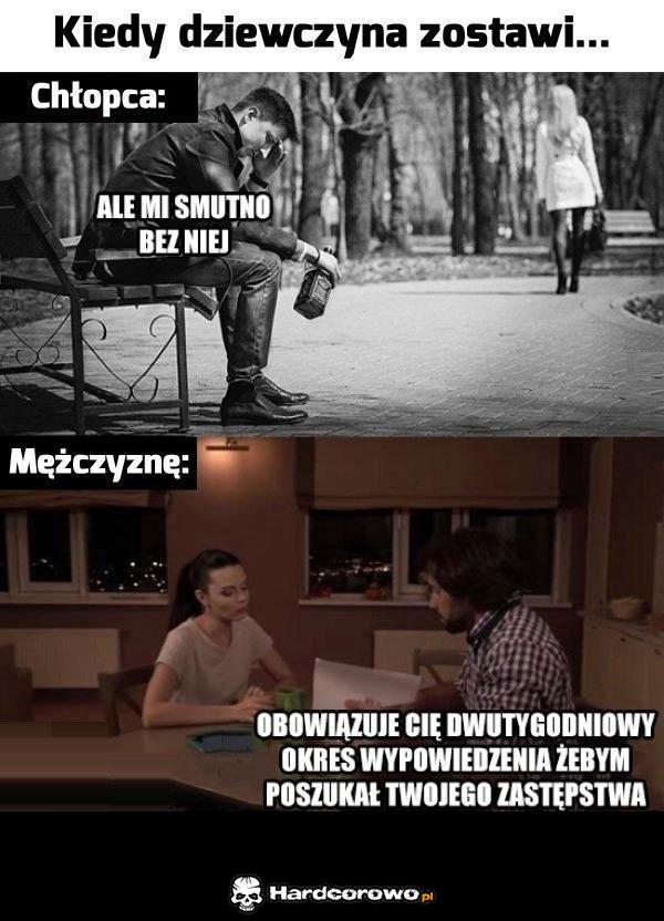 Kiedy dziewczyna zostawi - 1