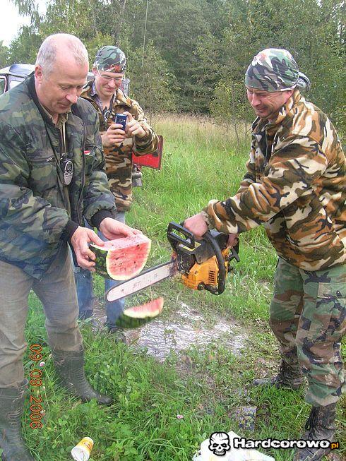 Dzielenie na porcje arbuza - 1