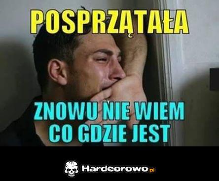Posprzątała  - 1