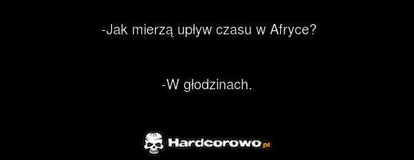 Czas w Afryce - 1