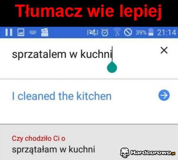 Tłumacz wie lepiej - 1