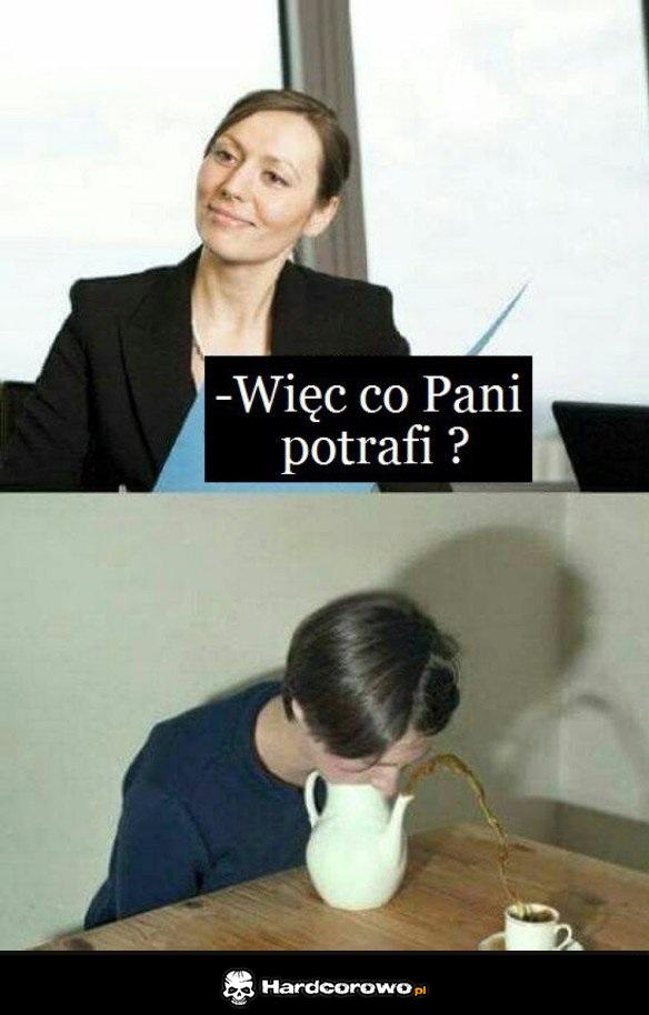 Rozmowa o pracę - 1