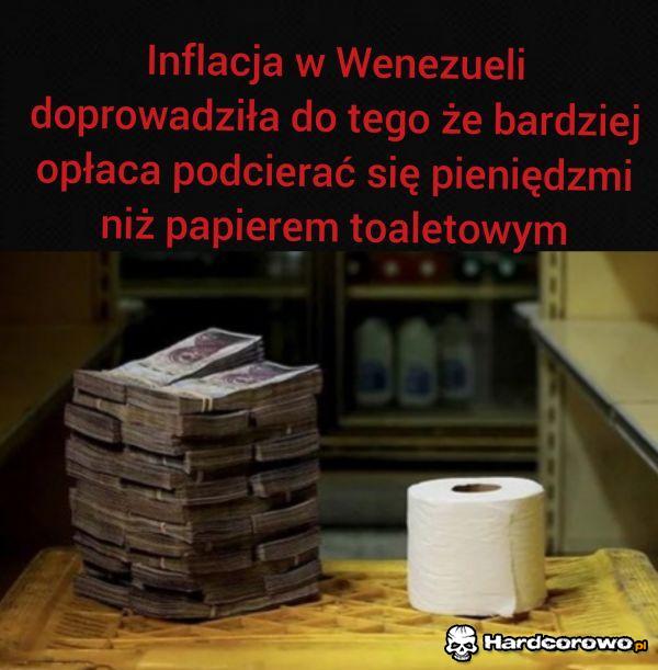 Inflacja w Wenezueli - 1