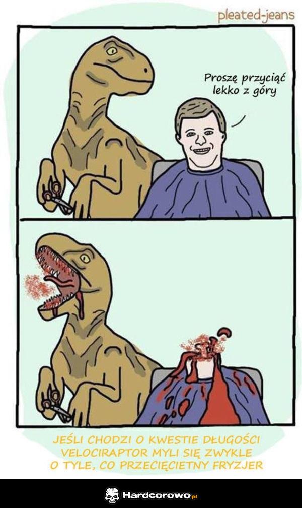 Velociraptor i fryzjer - 1